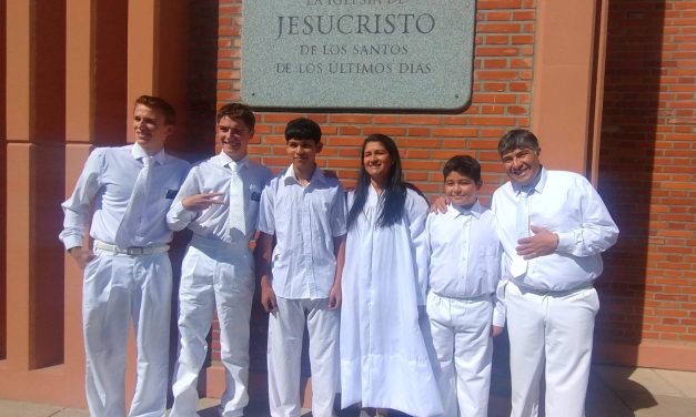 Que alegría! Se bautizo Romina González y sus hijos