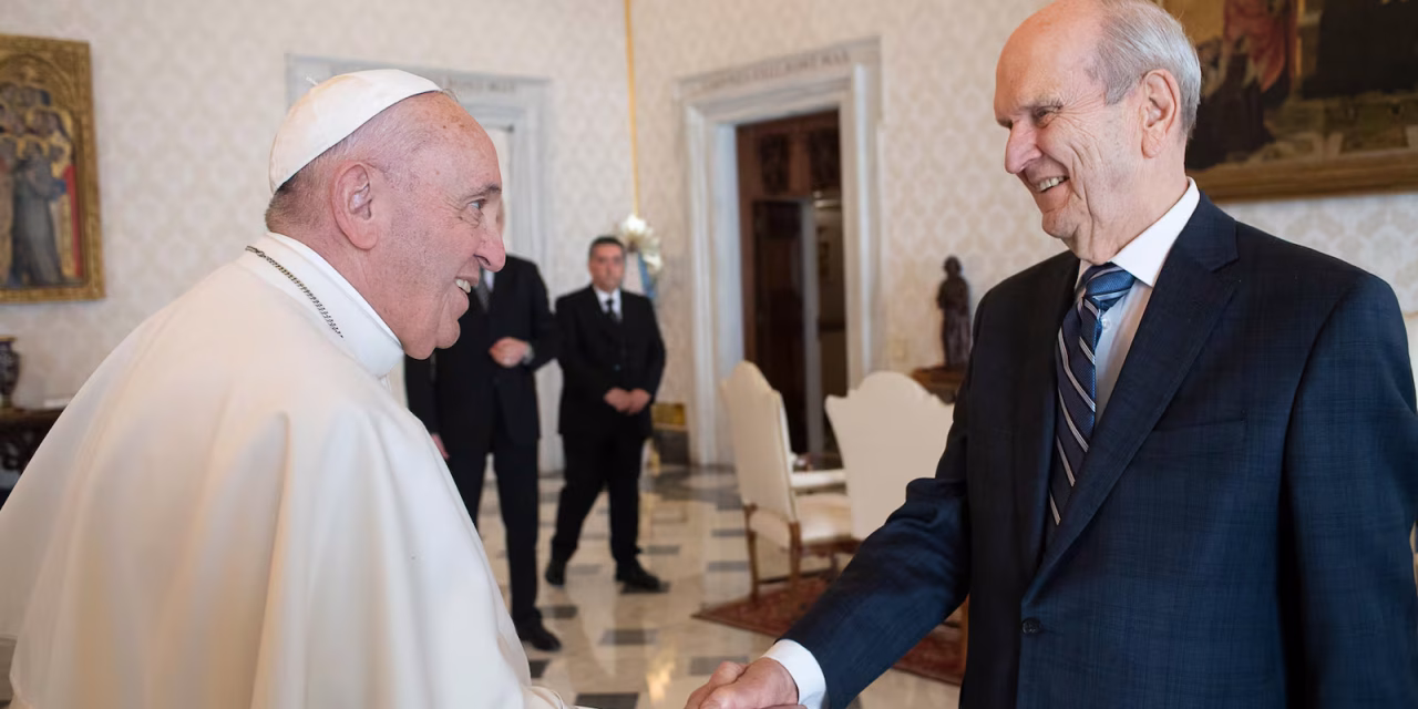 La Primera Presidencia de La Iglesia de Jesucristo de los Santos de los Últimos Días expresó sus condolencias , tras el fallecimiento del Papa Francisco