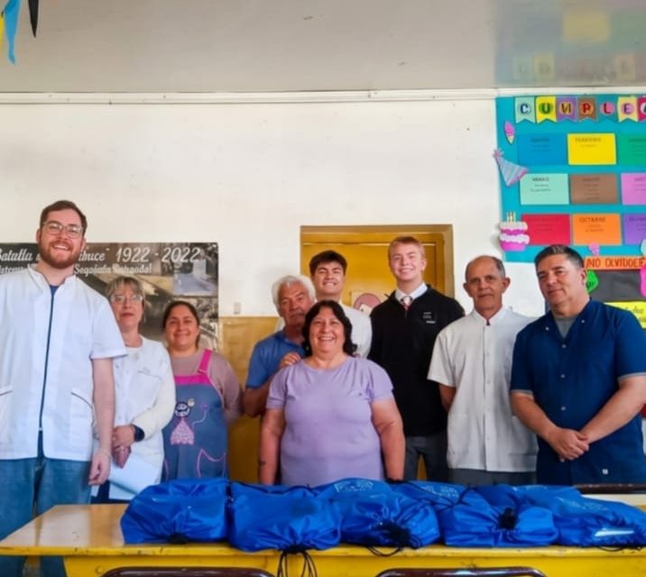 Kits escolares llegan al norte neuquino de la mano de la Iglesia de Jesucristo
